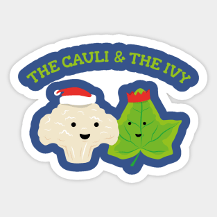 The Cauli & the Ivy - Christmas Carol Sticker